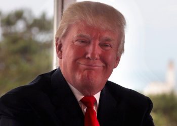 Donald Trump at a press conference at his newly purchased Turnberry Golf Course in South Ayrshire, where he outlined his plans for the course. July 02 2014.