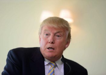 American tycoon Donald Trump opens his Trump Turnberry Golf club house, Ayrshire,  Scotland, June 8, 2015, following a $10m investment in the historic golf course. The billionaire also hinted that he may be standing for US President, with an announcement expected on June 16.