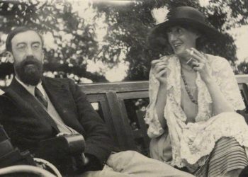 by Lady Ottoline Morrell, vintage snapshot print, June 1923