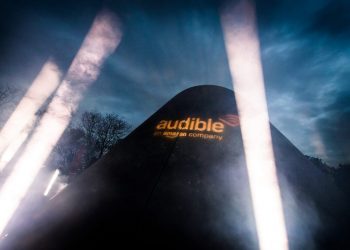 Visitors to the Greenwich Observatory Planetarium look up in awe during out-of this- world audio drama space beaming, to mark the launch of Alien: River of Pain – an Audible audio drama exclusive