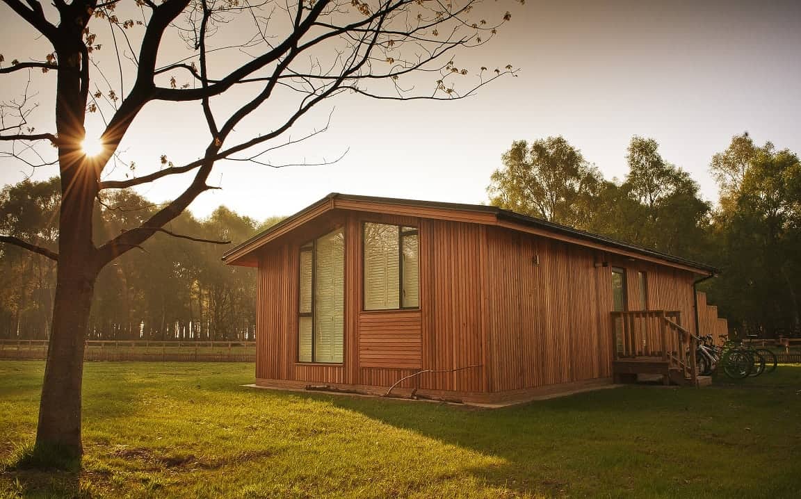 GV of the log cabins at the Sherwood Hideaway holiday lodges, Notts, where Samantha Baldwin was found with her two sons. A mum who went missing with her two children had previously given them drugs and made a false allegation of abuse against their father, a judge has said. See NTI story NTIMUM. At a hearing at Nottingham Family Court today (Monday, April 10) Judge Jeremy Lea issued a statement to set out the facts of the case involving Samantha Baldwin. He said that as a result of "some very helpful coverage" in the mainstream media, a tip-off from a member of the public enabled police to find the boys. Samantha was arrested on Thursday on suspicion of abducting her two sons, after they went missing for 10 days. Samantha Baldwin went missing with her two boys on Monday, March 27. All three were found at the Sherwood Hideaway woodland retreat in Ollerton on Thursday, April 6.