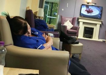 Two care home workers have been suspended and an investigation launched after a photograph appeared on social media of them appearing to be asleep.  See NTI story NTICARE.  The picture, posted on a Twitter account called "Good Carer" last week, was said to have been taken at the Westroyd Care Home in Shepshed.  An investigation into the incident has now been launched by the home's owner, the agency who supplied the care workers, Leicestershire County Council's safeguarding service and the Care Quality Commission (CQC).  The home is split into two units, the House and the Lodge. The House provides care for elderly people while the Lodge cares for people living with dementia.