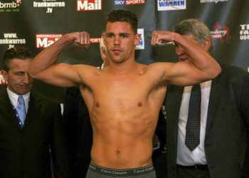 FILE PHOTO Billy Joe Saunders. See Ross parry story RPYSHOP; GB Boxing champion is slammed as 'homophobic' after 'shaming' transgender shop assistant on Twitter
