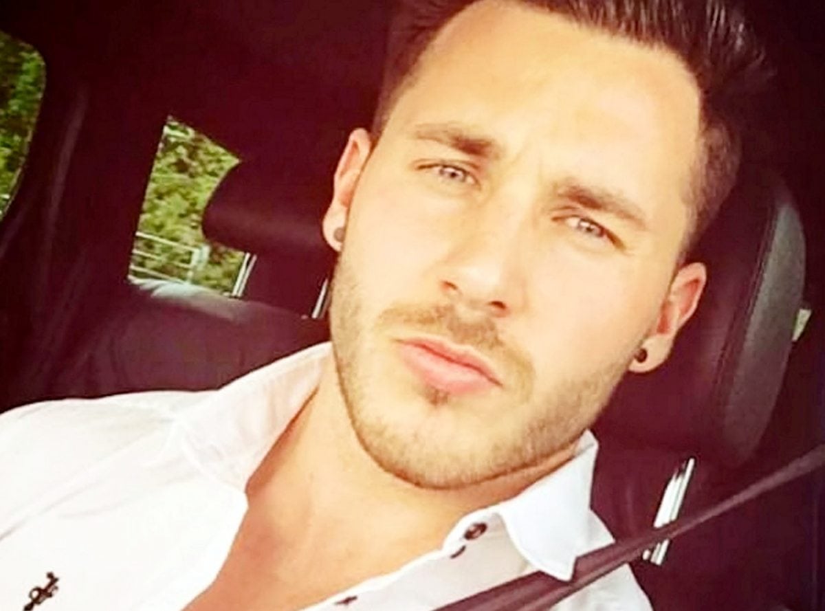 Facebook picture of George Hacker. A Range Rover driver who killed a cyclist as he dashed to work after he overslept following a night boozing and snorting drugs has been jailed. See NTI story NTICRASH. Bar manager George Hacker, 26, was more than 90 minutes late for work when he got behind the wheel of his powerful £30,000 Range Rover Evoque. As he was driving to work and chatting to a pal on the phone using Bluetooth he drifted onto the opposite carriageway and smashed head-on into cyclist Simon Worthington. The 35-year-old Barclays Bank data analyst and fitness fanatic was killed instantly in the horror crash which happened at around 10am on February 20 this year. A court heard Hacker was driving so erratically he carried on driving for another 70-80 yards before finally coming to a halt. Hacker, of Southam, Warks., was jailed for four-and-a-half years after he admitted causing death by dangerous driving at Coventry Crown Court on Monday (2/10).