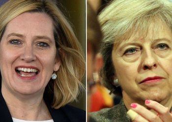 Home Secretary Amber Rudd Prime Minister Theresa May