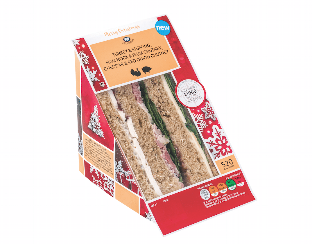 Boots Christmas Sandwich