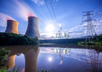 Power Plant in night