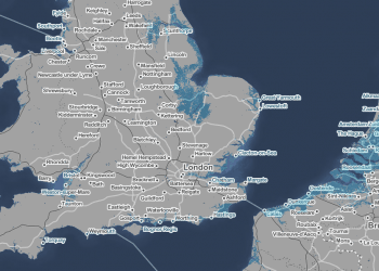 flooding map uk global warming
