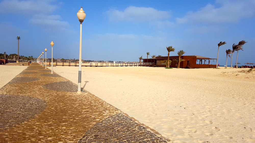 Bounty beach restaurant and promenade