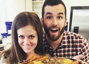 Collin  Fissell (25) with his girlf