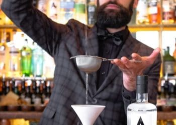 Francesco Gibson Arbikie Gin Martini