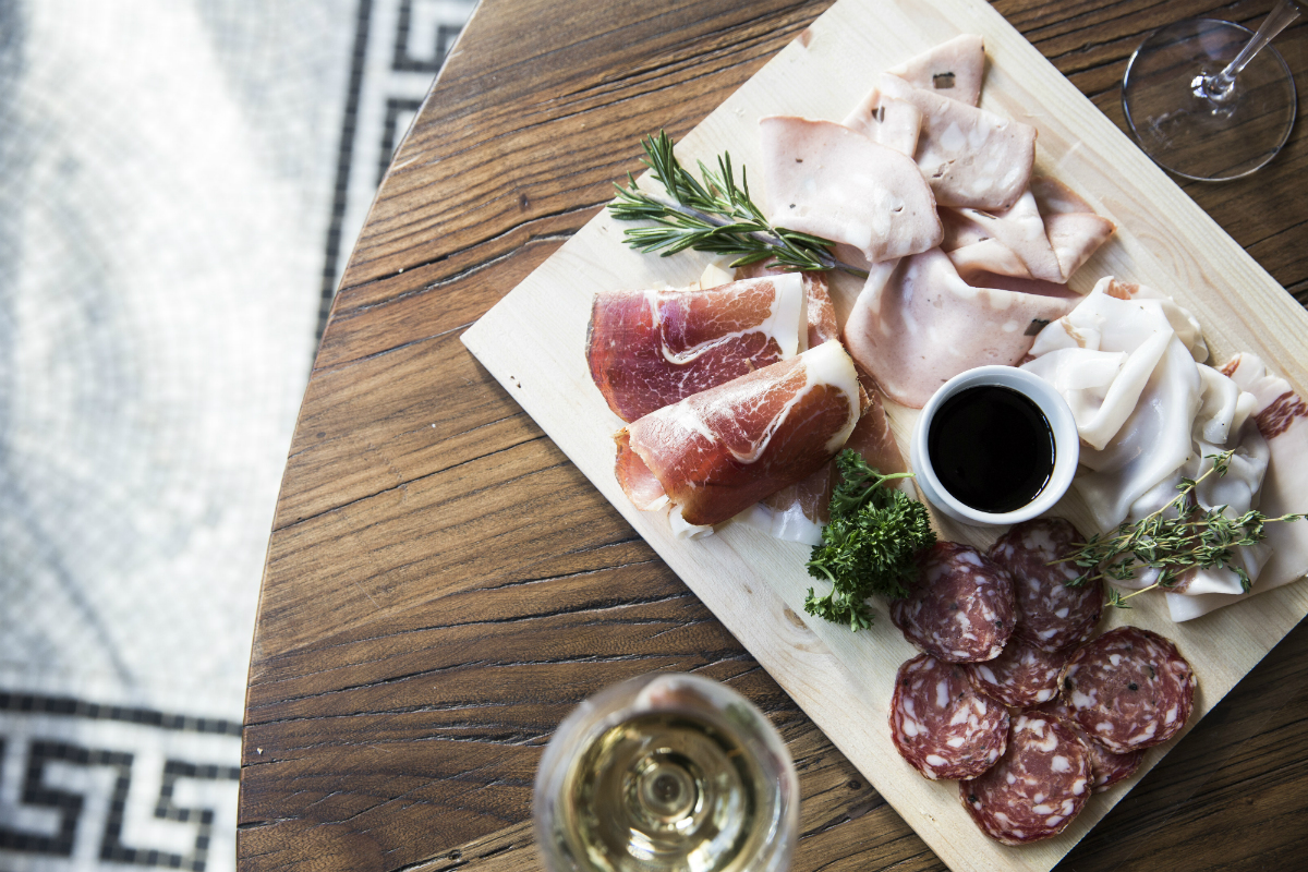 Enoteca Rosso charcuterie board