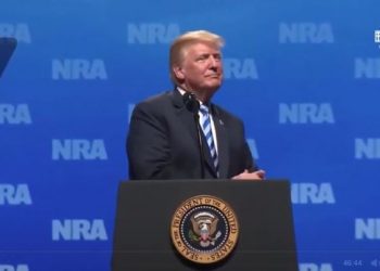 Donald Trump compares London hospital to warzone in this bizarre speech to the NRA