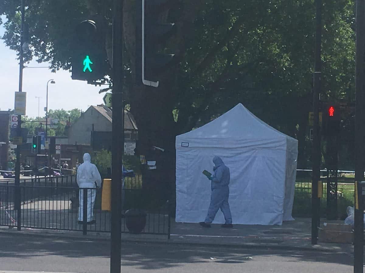 A murder probe has named the capital’s 78th suspected murder victim this year as Edmond Jonuzi. The 35-year-old Albanian was knifed to death in a public area in north London on Saturday night over what may have been a drug debt. He collapsed and died near Turnpike Lane tube station after being stabbed in a nearby park at around 9.30pm.