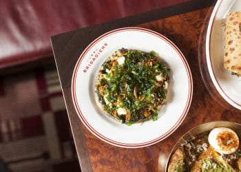 Brigadiers Wood Fired Mushroom Methi Malai Naan - best new restaurants