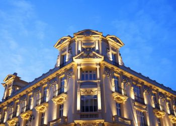 Exterior at the URSO Hotel and Spa, Madrid.