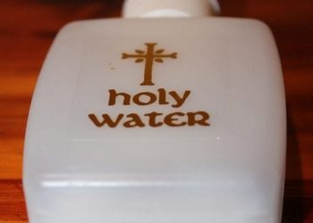 holy water exorcism tool