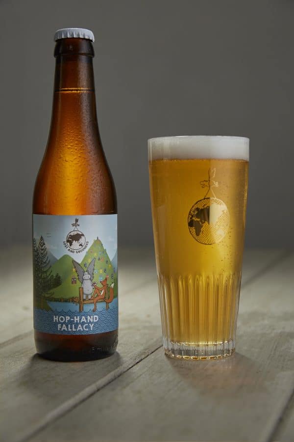 Hop Hand Fallacy Lost and Grounded brewery, Bristol. Photo by Adam Gasson / Lost and Grounded