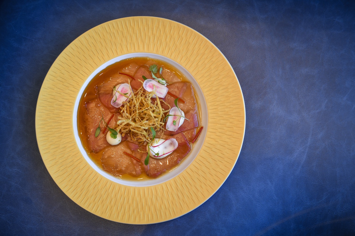 Tuna Carpaccio at Brasserie of Light