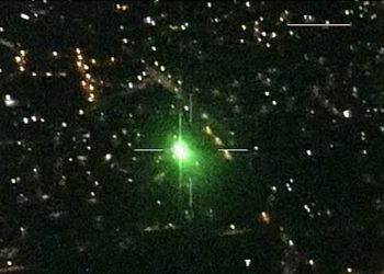 Laser pen - Credit:SWNS