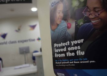 flu vaccine poster