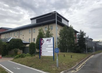 Harmondsworth part of Heathrow IRC Detention Centre