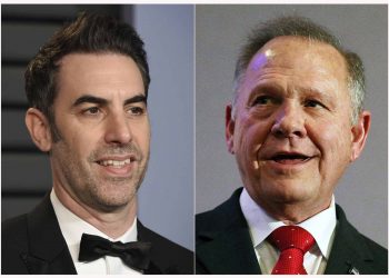 Sacha Baron Cohen / Roy Moore