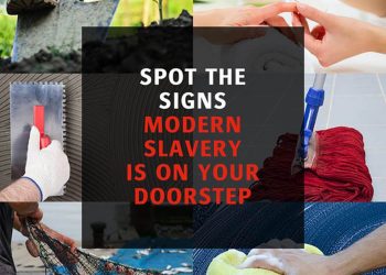 Undated handout photo issued by Crimestoppers and Gangmasters Licensing and Abuse Authority (GLAA) as part of their campaign calling on members of the public to report suspicions about possible modern slavery cases. Credit;PA
