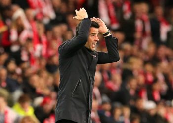 Everton manager Marco Silva during the Premier League match at St Mary's Stadium, Southampton.