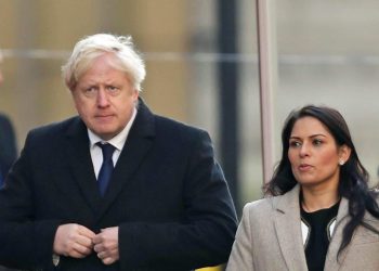 Boris Johnson and Priti Patel