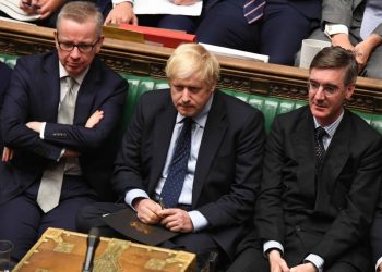 Gove, Johnson, Raab and Rees-Mogg