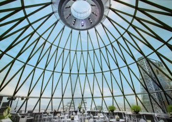 Helix The Gherkin - Interior day time