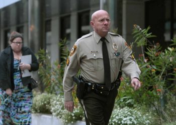 St. Louis County police Sgt. Keith Wildhaber. (Cristina M. Fletes/St. Louis Post-Dispatch via AP, File)