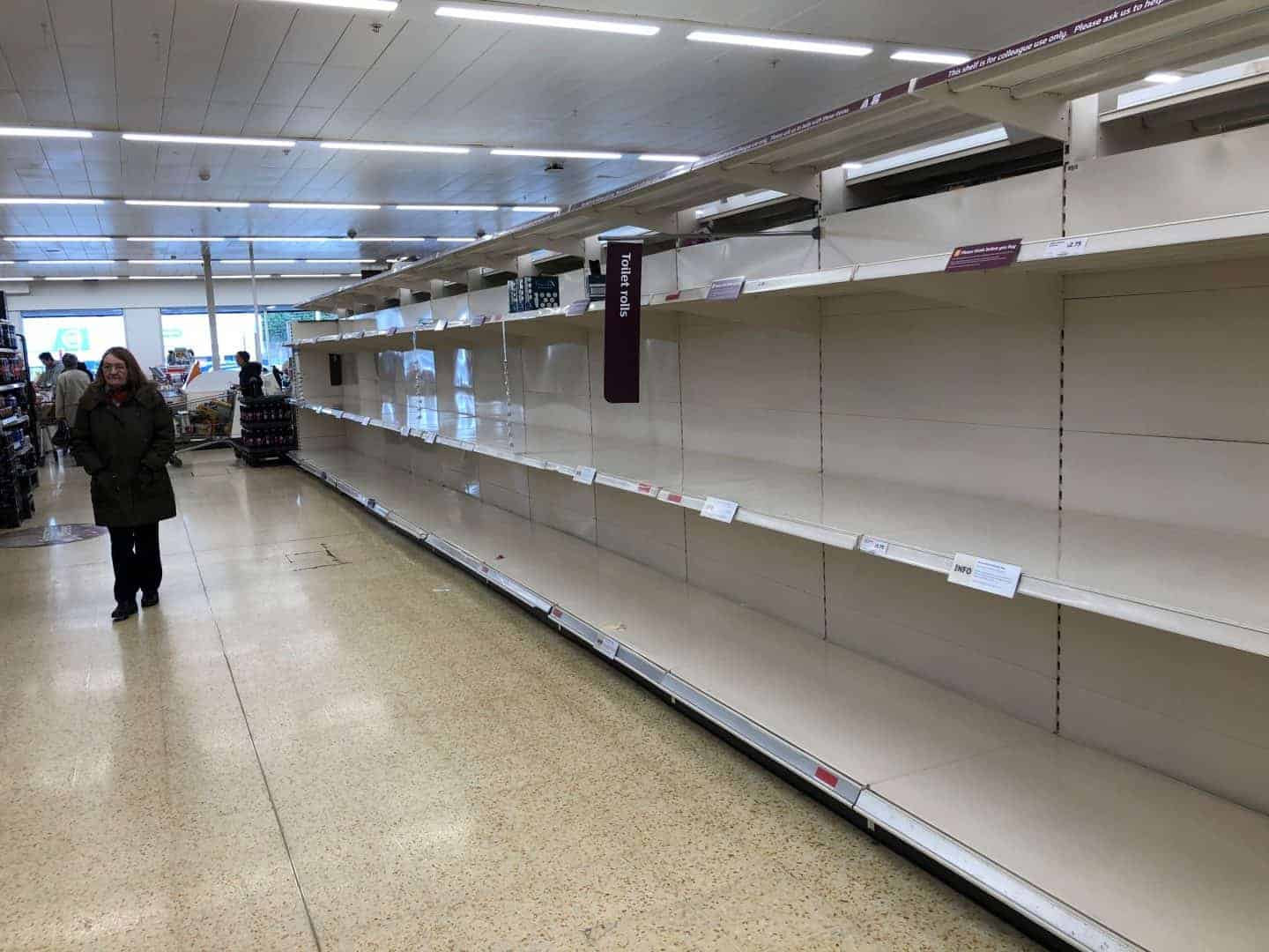 ‘There are no deliveries because of Brexit,’ supermarket worker reveals