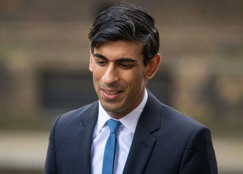 Chancellor of the exchequer Rishi Sunak