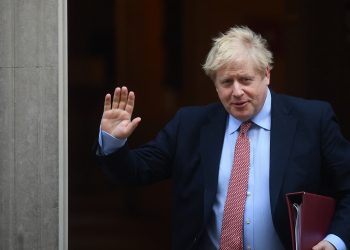 Prime Minister Boris Johnson leaves 10 Downing Street, London, for the House of Commons for Prime Minister's Questions.