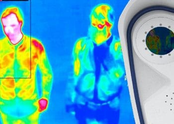 Credit;PA Undated handout photo of a thermal image of a person.