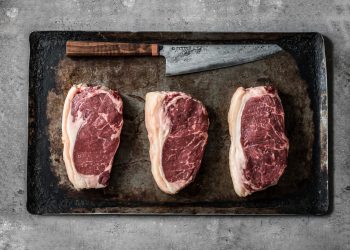 Farmison & Co grass fed heritage breed wing rib steak of beef 60 day dry aged by Gosia Baker food standards