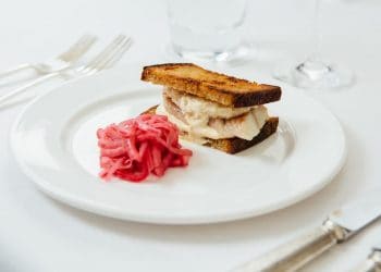 Quo Vadis Soho Smoked Eel Sandwich