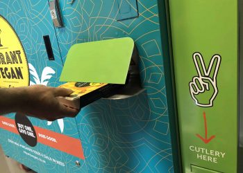 London hospital introduces country's first hot vegan meal vending machine