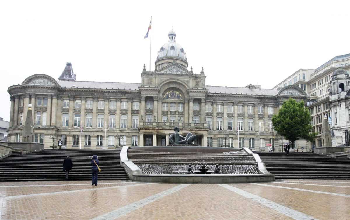 The Council House in Victoria Square, Birmingham. Credit;SWNS