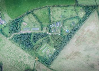 A Small Farm Future Chris Smaje Vallis veg from the air
