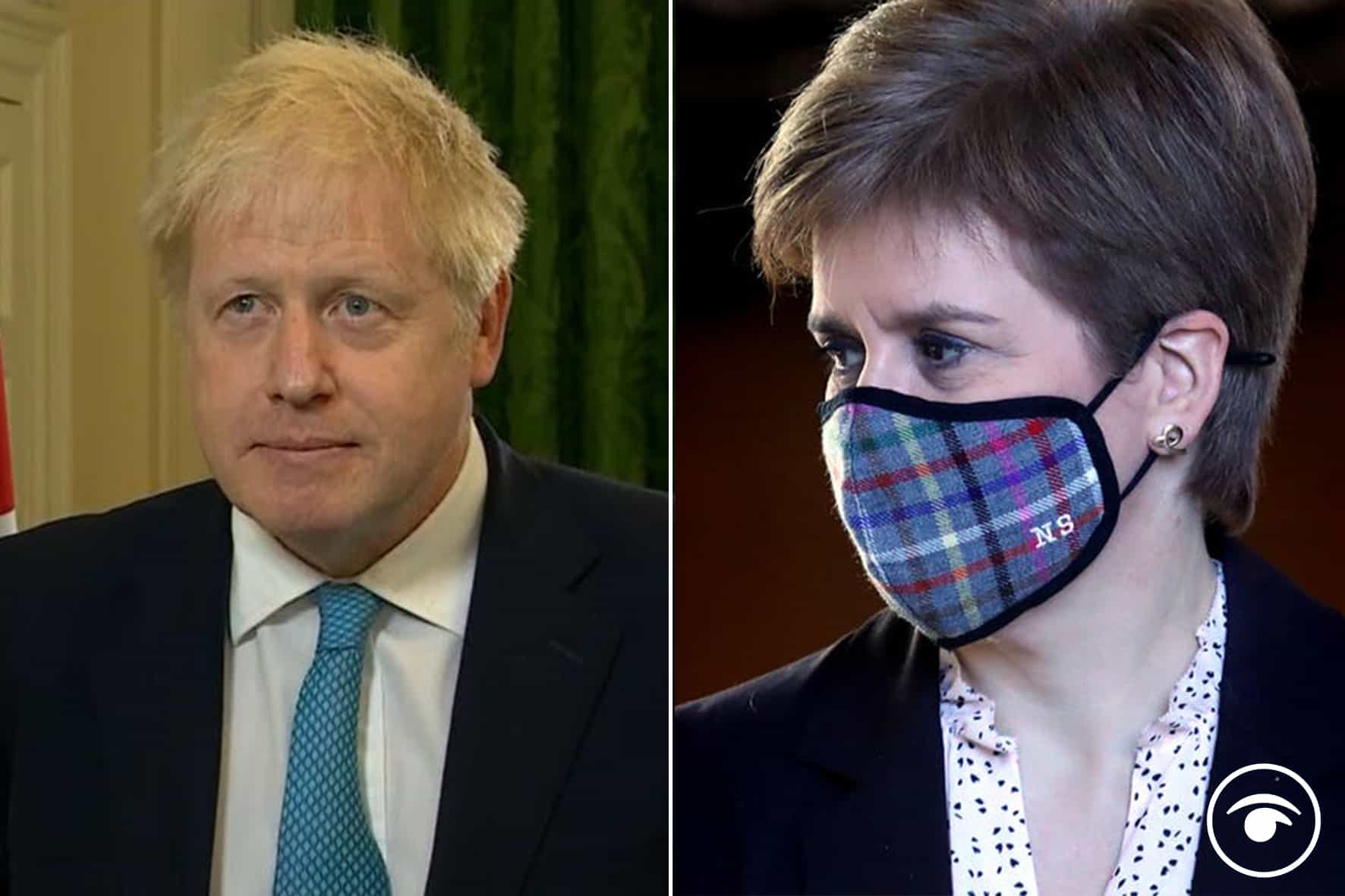 Sturgeon for PM? SNP leader more popular than Boris Johnson in England