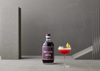 Four Pillars Gin Bloody Shiraz Bloody Jasmine_with_bottle_2020