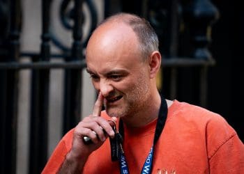 EMBARGOED TO 0001 TUESDAY DECEMBER 8 File photo dated 24/05/20 of Dominic Cummings. A festive dig at Prime Minister Boris Johnson's former top aide has been voted the winner of a national competition to come up with new Christmas cracker jokes.
