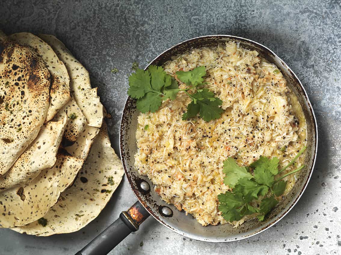 Kricket Butter Garlic crab recipe | Photo: Hugh Johnson