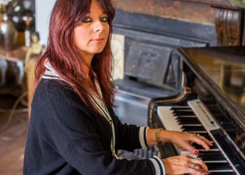 Cornish pianist Annabel Bennett at her home in St Merryn, February 15 2021. Credit SWNS