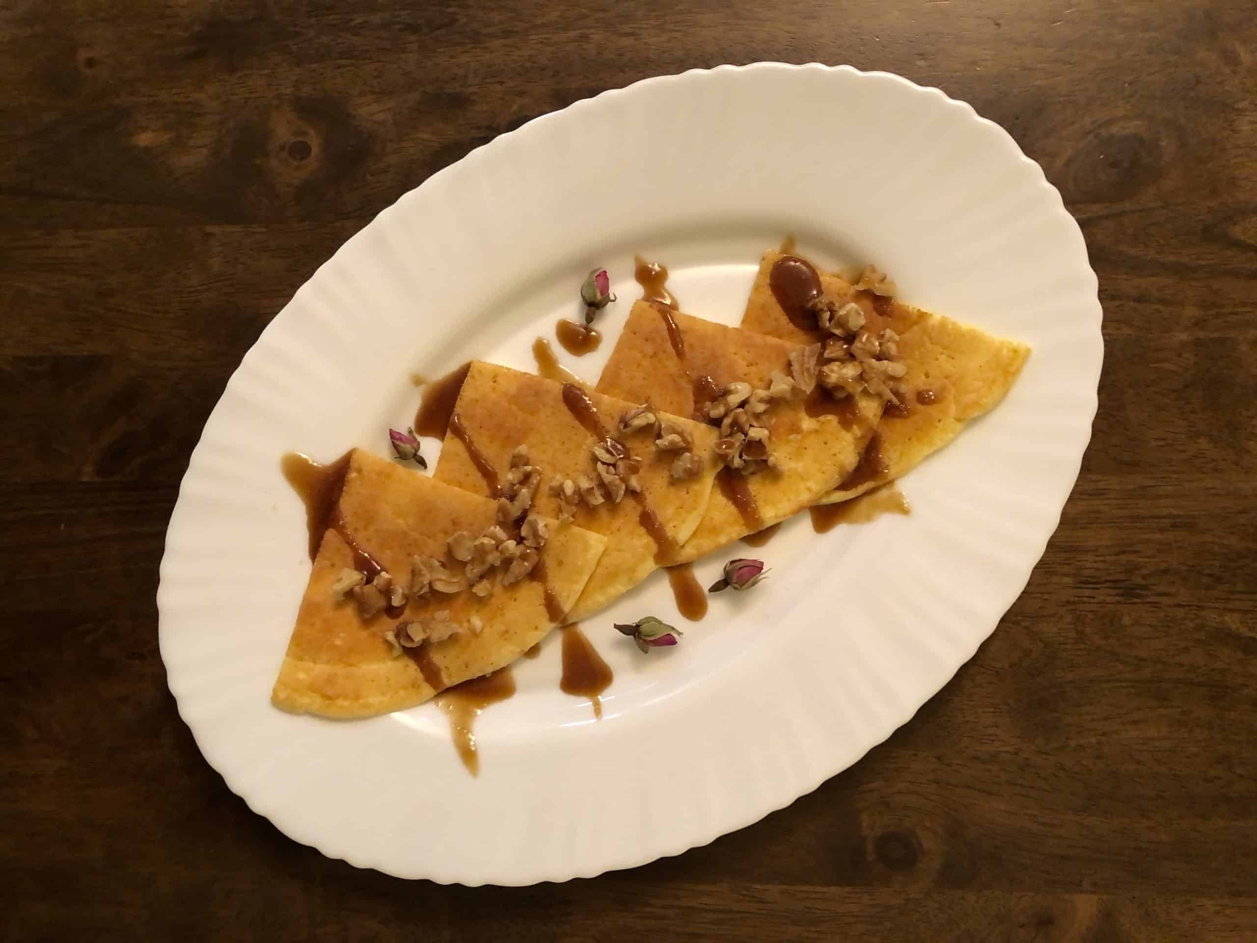 Iranian Khagineh Pancakes