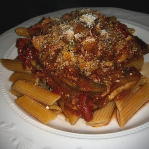 How To Make: Bacon and Mushroom Arrabbiata