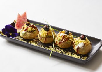Bombay Palace Dahi Batata Poori | Photo: Steven Joyce